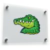 Cartoon Crocodile Vinyl Sticker