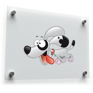 Cartoon Dog Sticker