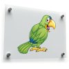 Cartoon Parrot Sticker 1