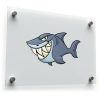Cartoon Shark Sticker 1