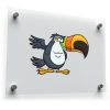 Cartoon Toucan Vinyl Sticker 1
