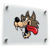 Cartoon Wild Wolf Sticker