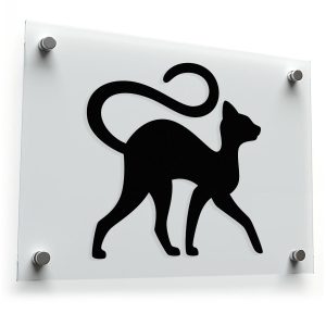 Cat Silhouette Sticker