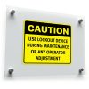 Caution Lockout Device Sticker