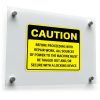Caution Lockout Tagout Safety Sign Sticker