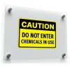 Caution Sign Sticker 1