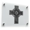 Celtic Cross Vinyl Sticker