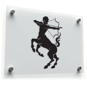 Centaur Archer Silhouette Sticker