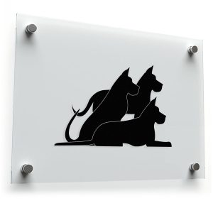 Cerberus Dog Sticker