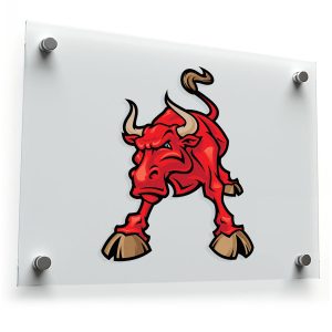 Charging Red Bull Sticker