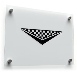 Checkered Bandana Silhouette Sticker