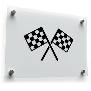Checkered Flag Sticker