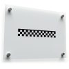 Checkered Stripe Sticker