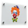 Cheerful Clown Face Sticker 1
