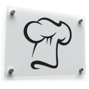 Chef Hat Vinyl Sticker