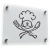 Chef Hat and Utensils Sticker 1