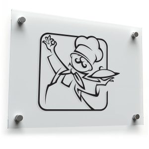 Chef Icon Vinyl Sticker