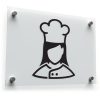 Chef Silhouette Sticker