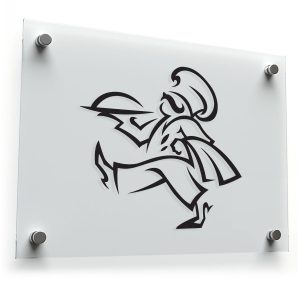 Chef Silhouette Sticker