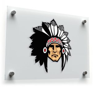 Chief Feather Headdress Sticker