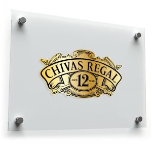 Chivas Regal 12 Years Logo Sticker