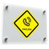 Cholera Warning Vinyl Decal 1