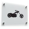Chopper Motorcycle Vinyl Sticker 2 Chopper Motorcycle Vinyl Sticker 1
