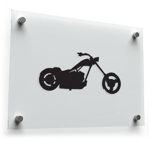Chopper Motorcycle Vinyl Sticker