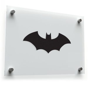 Classic Bat Silhouette Sticker