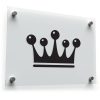 Classic Crown Silhouette Sticker 1