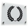 Classic Laurel Wreath Sticker 1