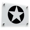 Classic Military Star Sticker