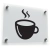 Coffee Cup Silhouette Sticker