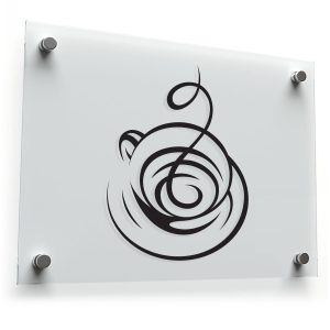 Coffee Cup Silhouette Sticker