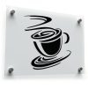 Coffee Cup Silhouette Sticker 1