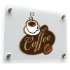 Coffee Cup Vinyl Sticker