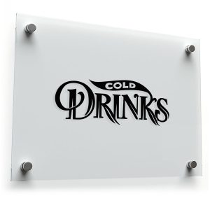 Cold Drinks Sticker