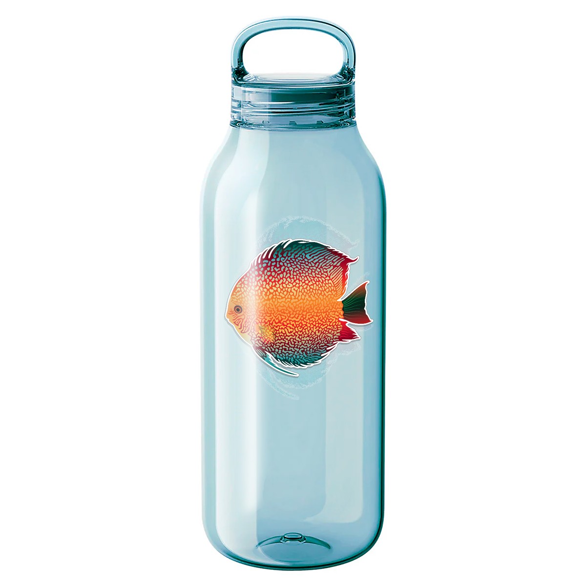 Colorful Discus Fish Sticker 5 Colorful Discus Fish Sticker - Image 3