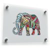 Colorful Elephant Sticker