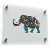 Colorful Elephant Vinyl Sticker