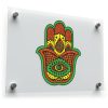 Colorful Hamsa Hand Sticker