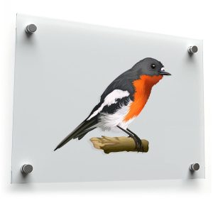 Colorful Songbird Sticker