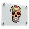 Colorful Sugar Skull Sticker 1