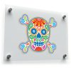 Colorful Sugar Skull Sticker