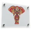 Colorful Tribal Elephant Sticker