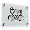 Coming Soon Sticker