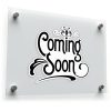 "Coming Soon" Sticker
