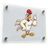 Cool Cartoon Chicken Sticker 1