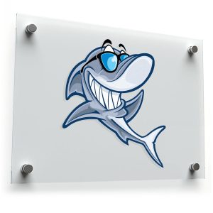 Cool Shark Vinyl Decal