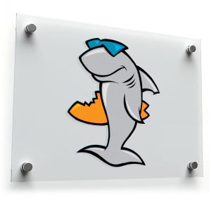 Cool Shark Vinyl Sticker